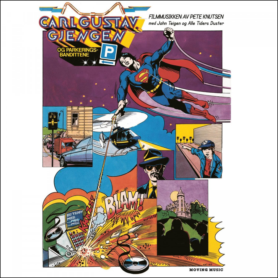 Pete Knutsen - Carl Gustav, the Gang and the Parking Bandits, LP